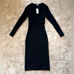 Abercrombie & Fitch Midi Sweater Dress